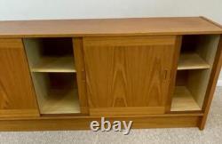 Mid Century Modern Teak Three Door Credenza