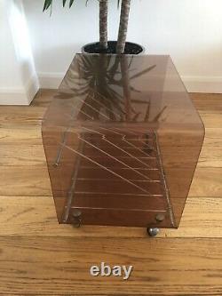 Mid Century Record Cabinet Stand Storage