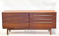 Mid-century Danish Teak Dresser by Ib Kofod-Larsen for Fredericia Mobelfabrik