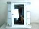 Modern Wall Mount Medicine Cabinet Door Mirror Open Shelves White Deco Style