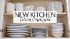 New Kitchen Cabinet Organization