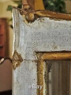 OLD VTG 1940s LOUIS XV STYLE ITALIAN FLORENTINE GILTWOOD VITRINE DISPLAY CABINET