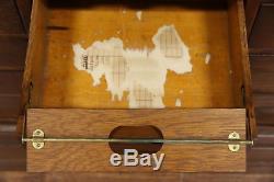 Oak 1910 Antique 74 Drawer Lawyer File or Collector Cabinet