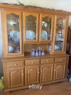 Oak China Cabinet