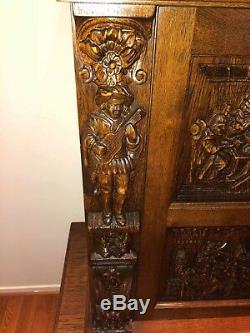 Oak Cupboard Antique french furniture