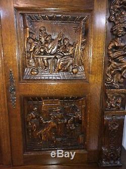 Oak Cupboard Antique french furniture