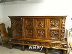 Oak Cupboard Antique french furniture