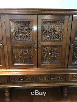 Oak Cupboard Antique french furniture