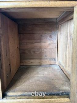 Oak Dry Sink Cabinet Buffet Sideboard 3 Drawer Cupboard