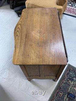 Oak Dry Sink Cabinet Buffet Sideboard 3 Drawer Cupboard