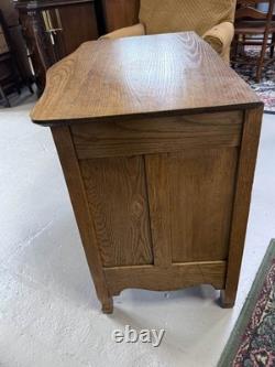 Oak Dry Sink Cabinet Buffet Sideboard 3 Drawer Cupboard