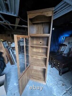 Oak Stereo Cabinet Handcrafted In mexico