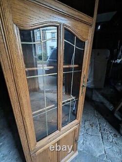 Oak Stereo Cabinet Handcrafted In mexico