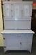 Original Antique Sellers Klear Front Hoosier Cabinet Hutch Kitchen Cupboard