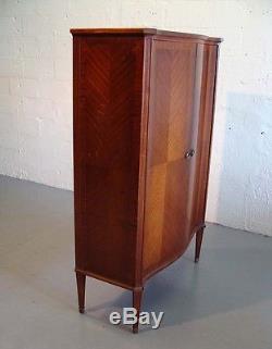 Original tall beautiful mahogany cabinet by nordiska kompaniet sweden frank