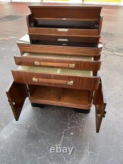 Outstanding Donald Deskey Art Deco Dentist Cabinet/bar