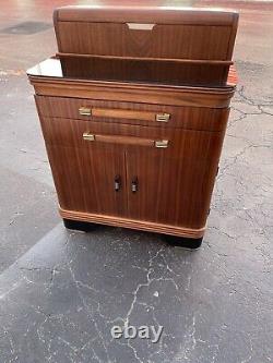 Outstanding Donald Deskey Art Deco Dentist Cabinet/bar