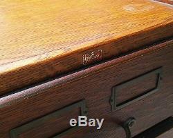 PRICE REDUCED. Antique Oak File Cabinet