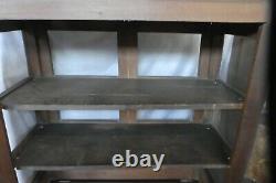 PRIMITIVE SOUTHERN PIE SAFE. 6 Tin Panels. 3 Shelves. Screened Sides + Back 1870