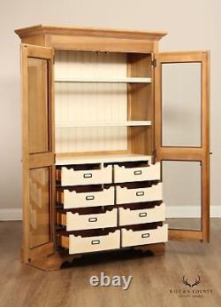 Paula Deen Down Home Farmhouse Style Dish Pantry Cabinet