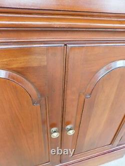 Pennsylvania House Cherry Chippendale Style Corner Cabinets a Pair
