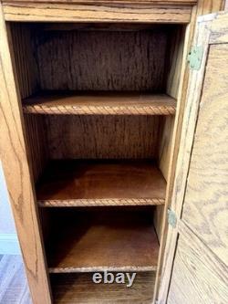 Pie Safe Antique Reproduction Copper Punch Cabinet LOCAL PICK UP ONLY