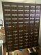 Price Lowered. Vintage 72-drawer Library Card Catalog. Very Good Condition