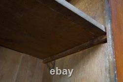 Primitive Antique American Victorian Poplar Closet Cupboard Linen Press Cabinet