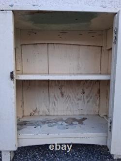 Primitive Antique Jelly Cupboard Cabinet Rustic