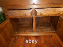 Primitive Dry Sink Washstand Cabinet Bar Rustic 20th century Handmade