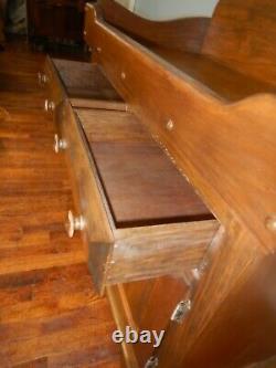 Primitive Dry Sink Washstand Cabinet Bar Rustic 20th century Handmade