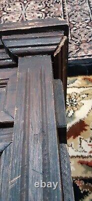 Primitive Table Top Wooden 6-Drawer Spice/Apothecary Chest/Cabinet-17.25 long