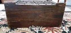 Primitive Table Top Wooden 6-Drawer Spice/Apothecary Chest/Cabinet-17.25 long