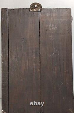 Primitive Wood Wall Hanging Cabinet Cupboard Apothecary Bath Kitchen 22x14
