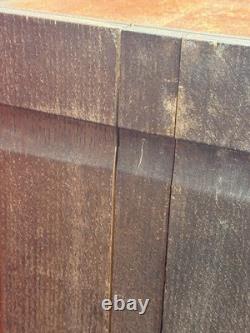 Primitive flat file Cabinet wood drawer Late 19th Century 1890s