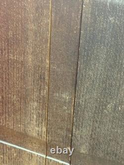 Primitive flat file Cabinet wood drawer Late 19th Century 1890s