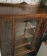 Queen Anne Style Curio/china Display Cabinet Mahogany Glass Front Door