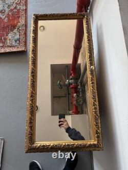 RARE Antique 1900s Hand Made Medicine Cabinet with Mirror Handcrafted Shelves