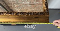 RARE Antique 1900s Hand Made Medicine Cabinet with Mirror Handcrafted Shelves