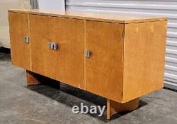 RARE Eliel Saarinen Johnson Furniture Co. MCM Birch Server/Buffet