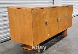 RARE Eliel Saarinen Johnson Furniture Co. MCM Birch Server/Buffet