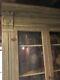 Real Antique Primitive Farm House Cabinet Cupboard Old White Crackle Paint