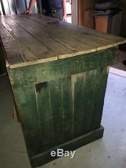 Rare Antique Country Store Counter, General Store, NC, Primitive, Kitchen Island