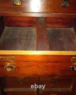 Rare Antique Evidence Cabinet 1920-30's By US RUBBER COMPANY