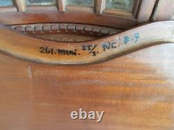 Rare Antique Saleman Sample Curio Table Beveled Glass Tray Circa 1900's