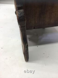 Rare Carved Wood Medicine Hanging Cabinet Depicting Goethe-Schiller Monument