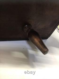 Rare Carved Wood Medicine Hanging Cabinet Depicting Goethe-Schiller Monument