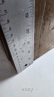 Rare Vintage Oak 4 Drawer Wooden Card Catalog File Cabinet Medical