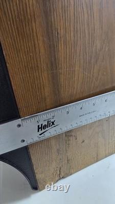 Rare Vintage Oak 4 Drawer Wooden Card Catalog File Cabinet Medical