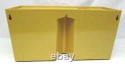 Rare Vintage Rubbermaid Bathroom Vanity Cabinet NOS Mid Century 1967 Mustard